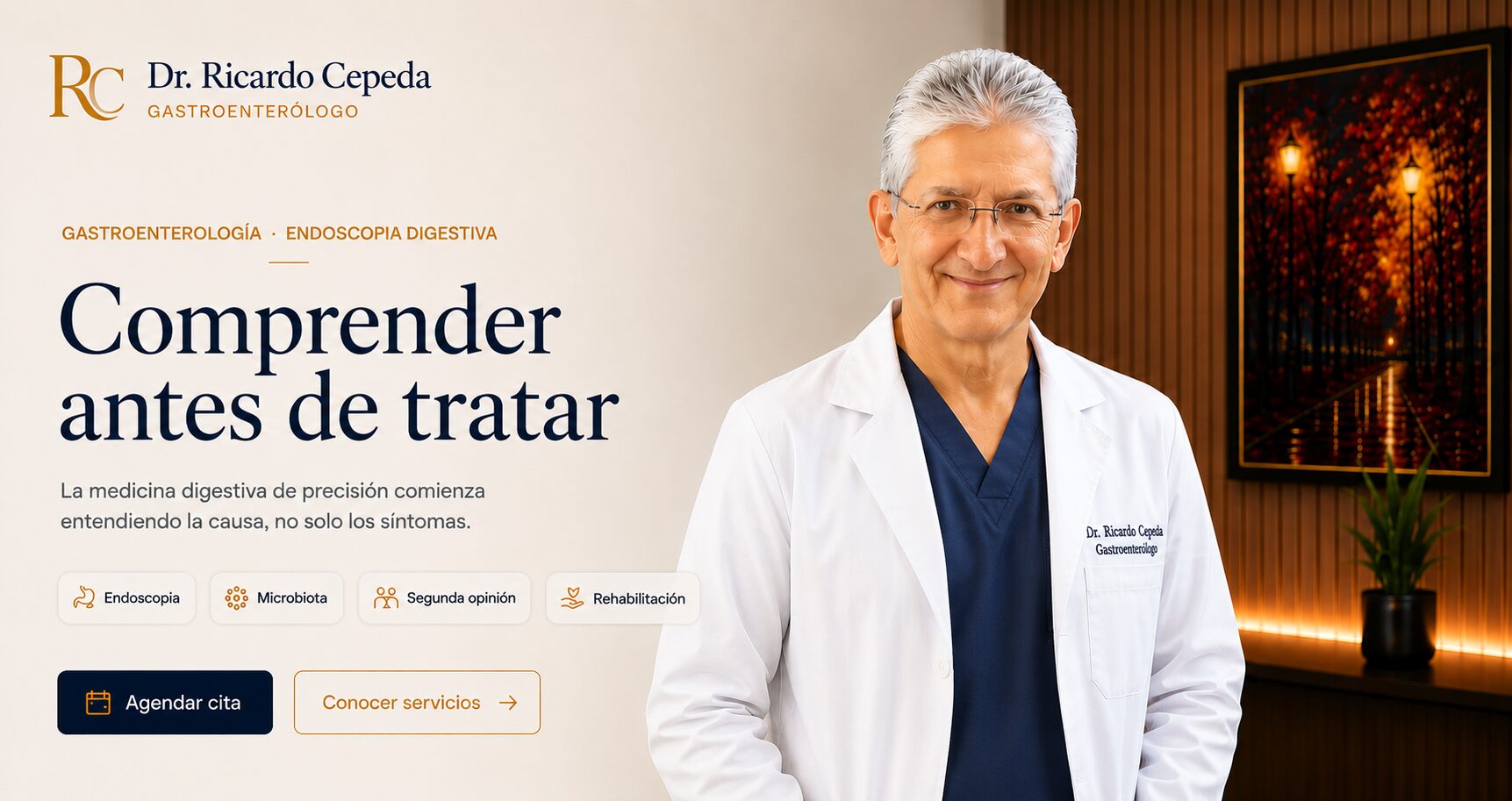 Dr. Ricardo Cepeda Vásquez — Gastroenterólogo