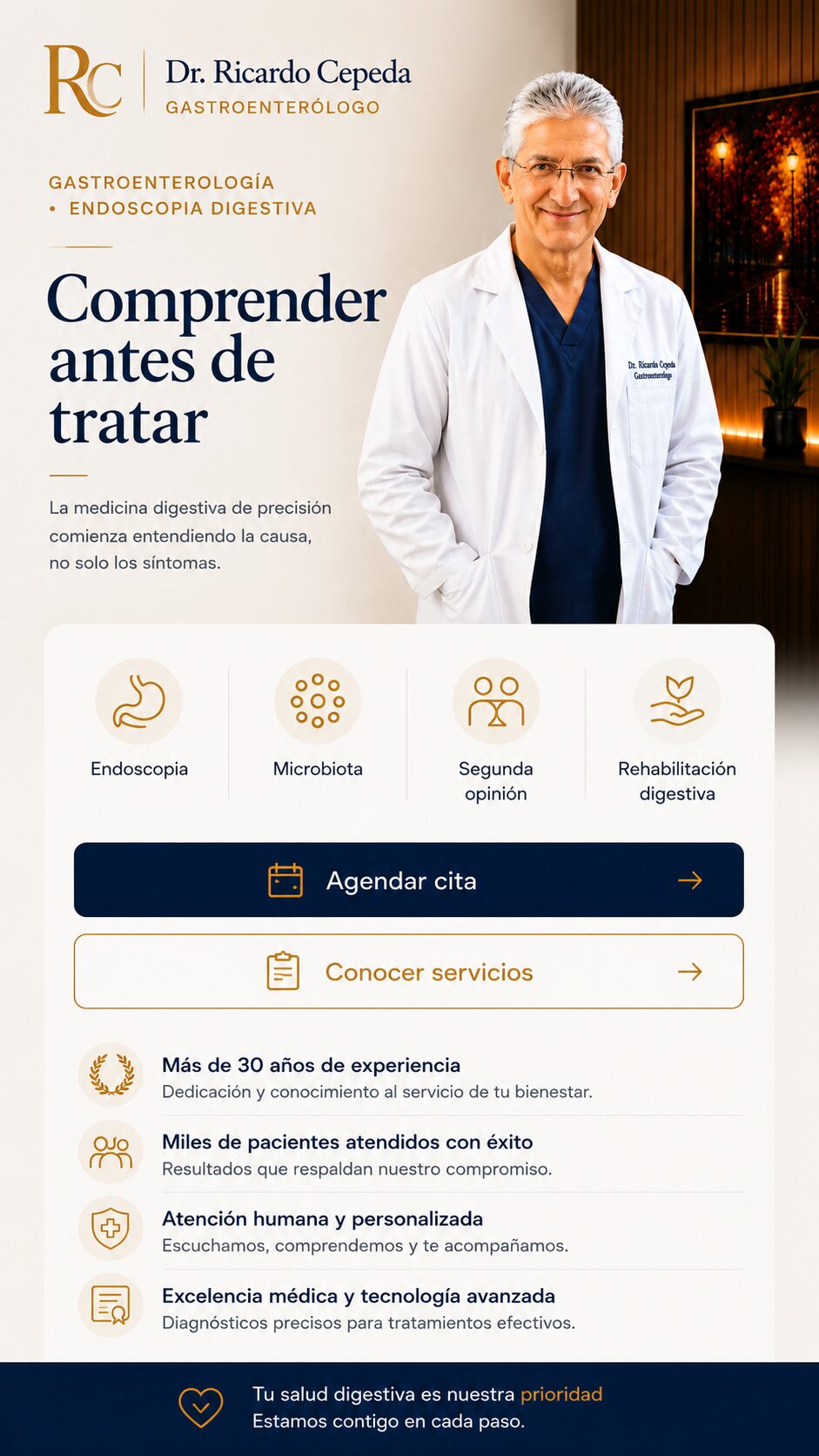 Dr. Ricardo Cepeda Vásquez — Gastroenterólogo